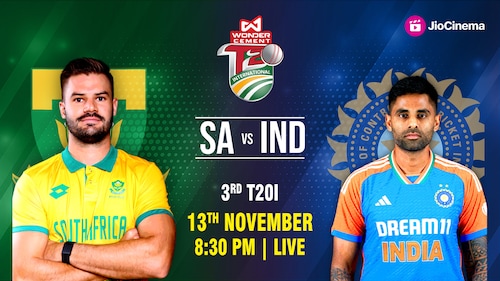 South Africa vs India - 3rd T20I