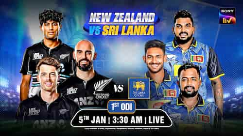 New Zealand vs Sri Lanka - 1st ODI - 5 Jan 2025