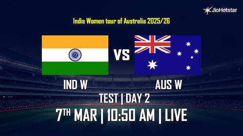 Only Test: AUS W vs IND W, Day 2