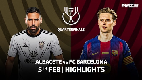 Albacete 1-2 FC Barcelona | Quarter-finals