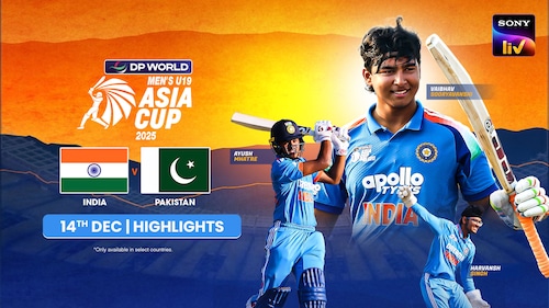 India U19 vs Pakistan U19 - Highlights - 14 Dec 2025