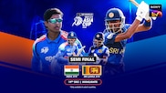 India U19 vs Sri Lanka U19 - Semi-final - Highlights - 19 Dec 2025