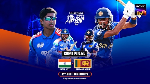 India U19 vs Sri Lanka U19 - Semi-final - Highlights - 19 Dec 2025