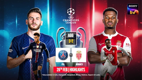 PSG vs Monaco - Highlights - 26 Feb 2026