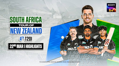 Watch 4th T20I - Highlights - 22 Mar 2026 on OTTplay with one OTT subscription