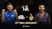 MI vs KKR: Highlights
