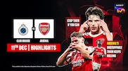 Club Brugge vs Arsenal - Highlights - 11 Dec 2025