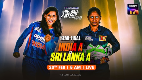 India A Women vs Sri Lanka A Women - Semi-Final - 20 Feb 2026