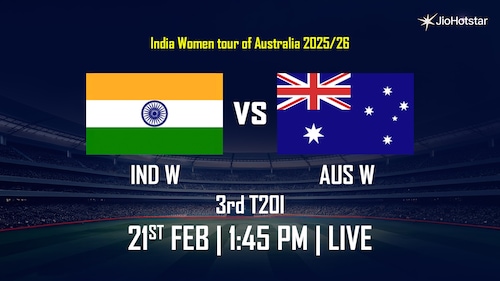 Australia W vs India W: 3rd T20I