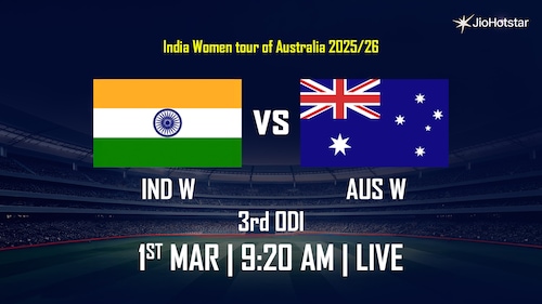 Australia W vs India W: 3rd ODI