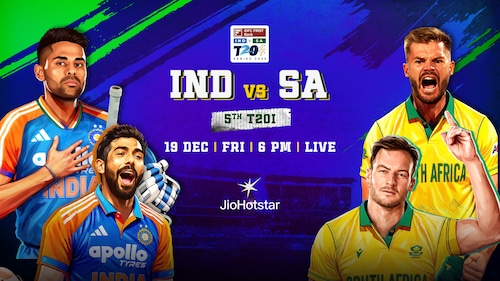 India vs South Africa: 5th T20I