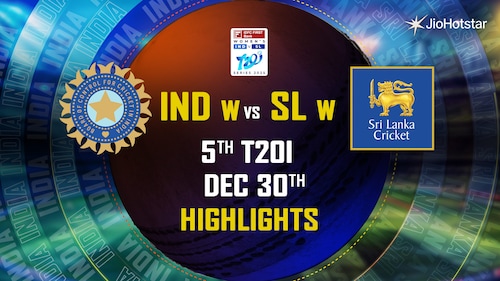 IND W vs SL W: 5th T20I, Highlights