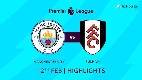 Manchester City 3-0 Fulham