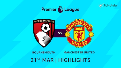 Watch Bournemouth 2-2 Manchester United: Highlights on OTTplay with one OTT subscription