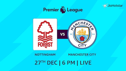 Nottingham Forest vs Manchester City