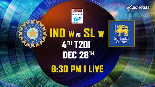 India W vs Sri Lanka W: 4th T20I