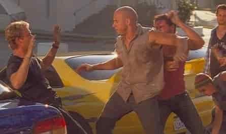 During the filiming of which of these films did Vin Diesel accidentally break a stuntman's nose?							