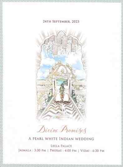 A Pearl White Indian Wedding