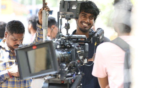 I Believe Goodness Has Value Rehmat Boutique Abishan on the sets of Tourist Family.