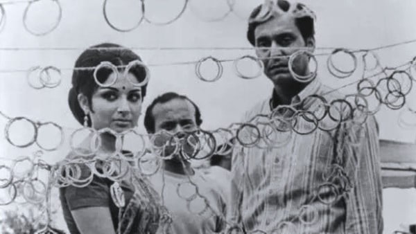 Still from Aranyer Din Ratri.