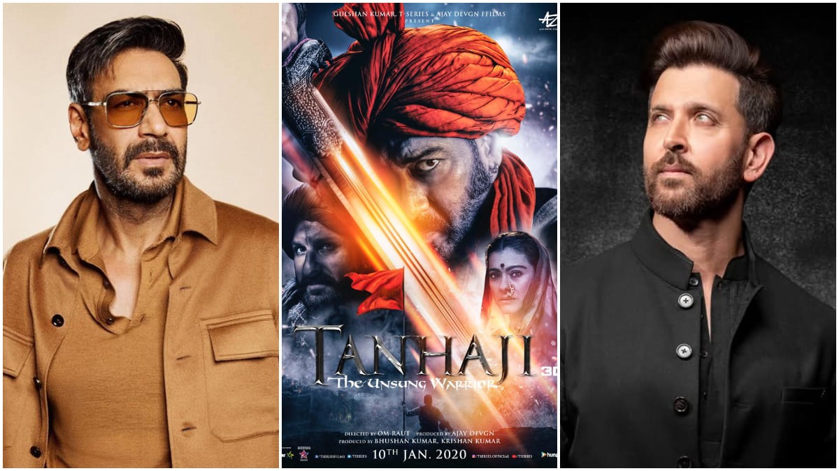 Hrithik Roshan to play villain against Ajay Devgn in second Unsung Warriors film after Tanhaji; Om Raut to direct?
