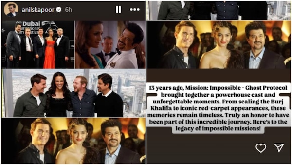 Anil Kapoor's Instagram Story