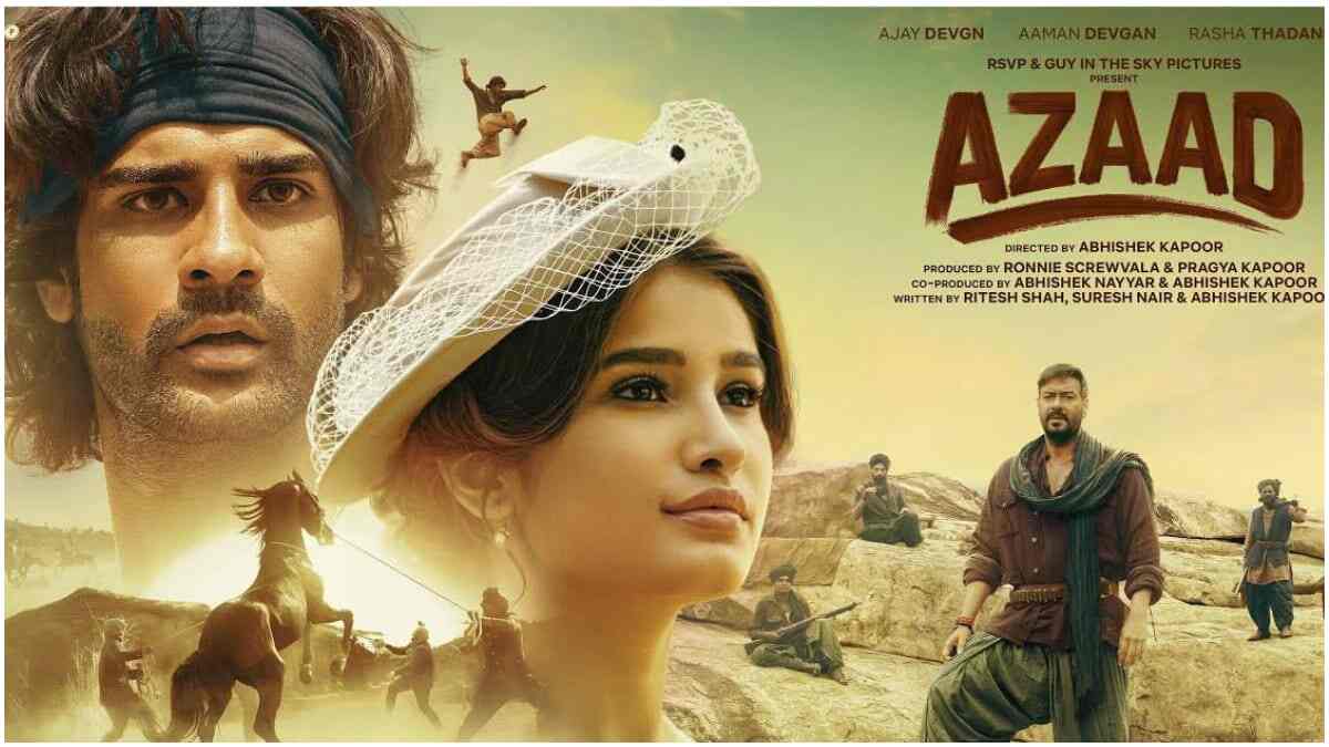 Azaad Review: Aaman Devgan and Rasha Thadani’s formulaic launch works well in the beginning but goes against itself towards the end