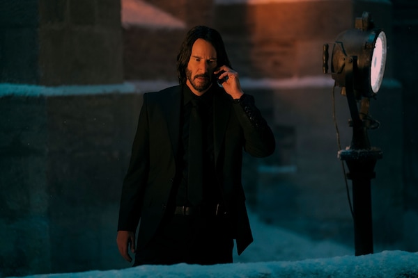 Keanu Reeves in a still from From the World of John Wick: Ballerina