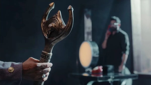 Still from Lokah - Chapter One: Chandra.