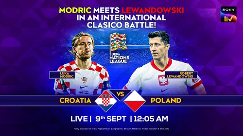 Croatia vs Poland - 9 Sep 2024