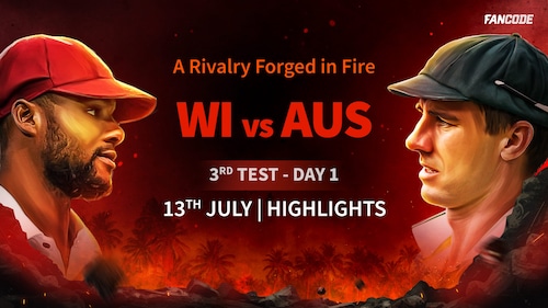 West Indies trail by 209 runs | 3rd Test, Day 1