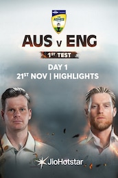 1st Test: Australia vs England, Day 1 Highlights