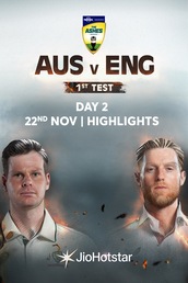 1st Test: Australia vs England, Day 2 Highlights