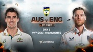 3rd Test: Australia vs England, Day 3 Highlights
