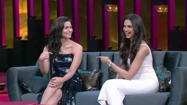 Deepika Padukone with Alia Bhatt