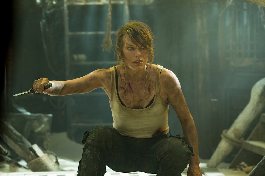 By the time Mila Jovovich's ' Monster Hunter' released, how many movies had she been a part of, which were based on a videogame?	