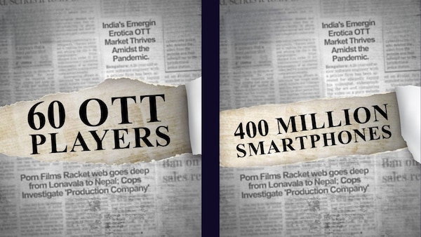 Promo posters for Dirty Entertainers. Image via X/Docubay Documentaries.