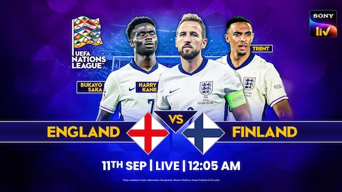 England vs Finland - 11 Sep 2024