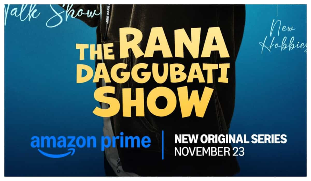 The Rana Daggubati Show Out On OTT: Rana, Nani And Teja Sajja Clear The ...