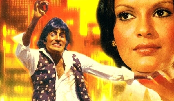 Amitabh and Zeenat Aman