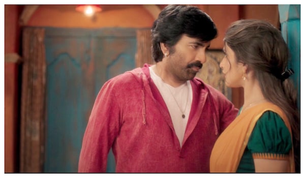 Ravi Teja and Sreeleela in Mass Jathara