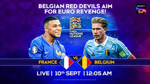 France vs Belgium - 10 Sep 2024