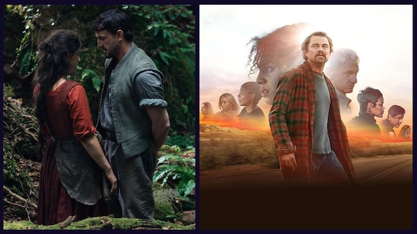 Promo posters for Hamnet (left) and One Battle After Another (right).