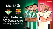 Real Betis 3-5 FC Barcelona | Round 15