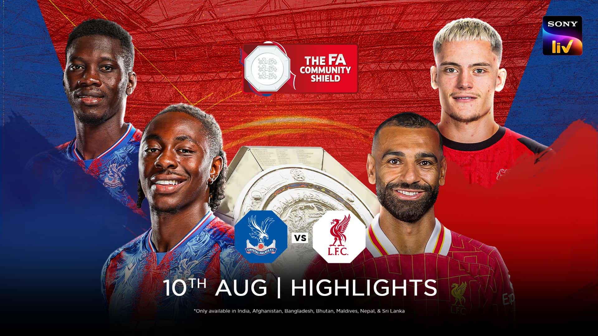 Crystal Palace vs Liverpool Highlights 10 Aug 2025 Watch Live