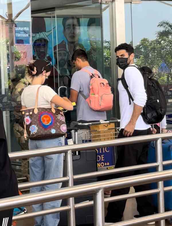 Aditya Roy Kapur and Ananya Panday (Courtesy: Manav Manglani)