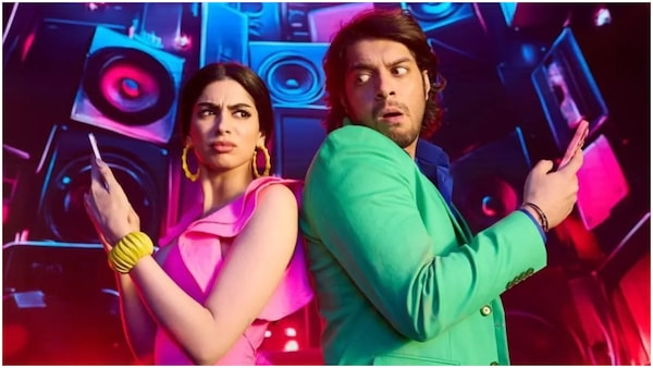 Junaid Khan and Khushi Kapoor in Loveyapa
