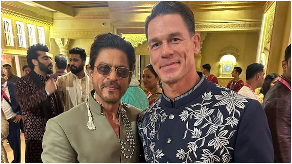 Anant Ambani-Radhika Merchant wedding: John Cena tells his story of Shah Rukh Khan magic as he shares a picture with the superstar; Check out