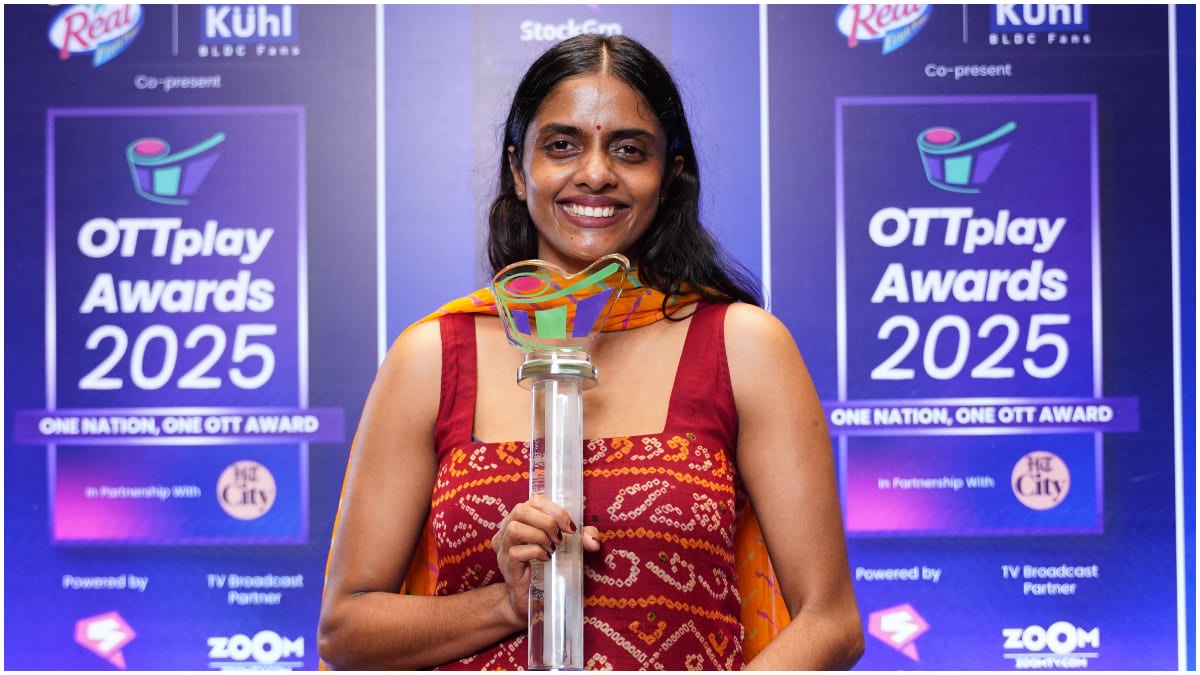 OTTplay Awards 2025: Kani Kusruti says ‘We get typecast’ while talking about how every actor is versatile and needs opportunity