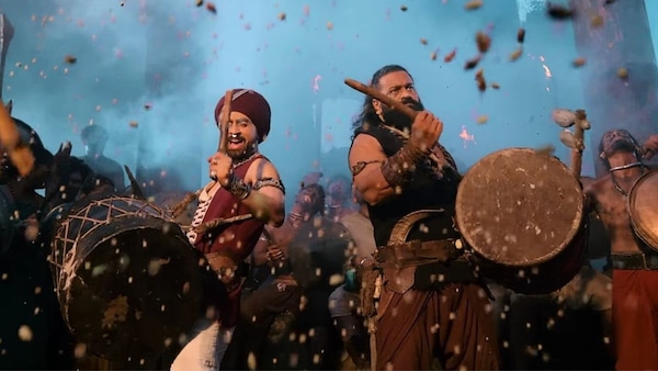 Still from Kantara: Chapter 1.